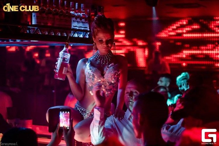 1 One Club nightclub Prague party event nightout sexy exotic dancers