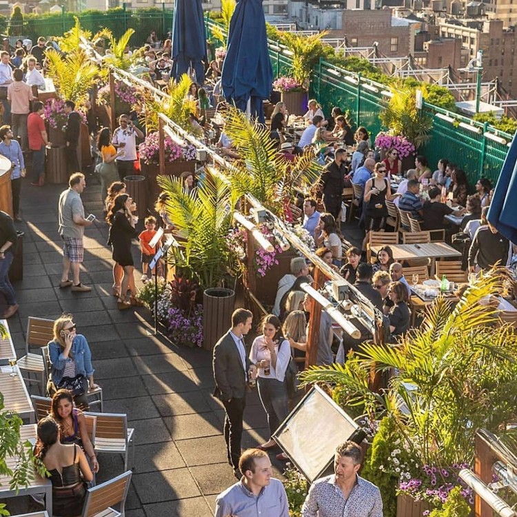230 Fifth Rooftop Club in NYC clubbing outdoor fun terrace 