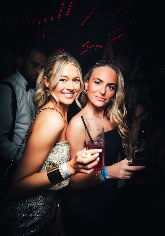 Tape, girl having fun, clubbing, dancing, drinking, partying