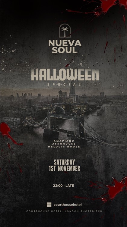 NUEVA SOUL  at courthouse hotel shoreditch in London 31 Oct 2025