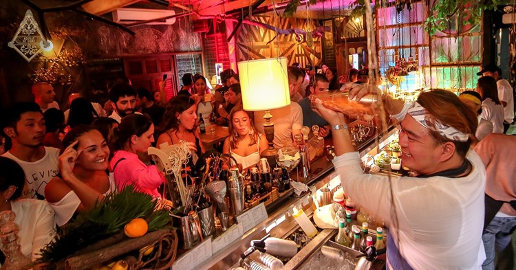 Agimat club Manila cocktails bartender fun concept mocktails