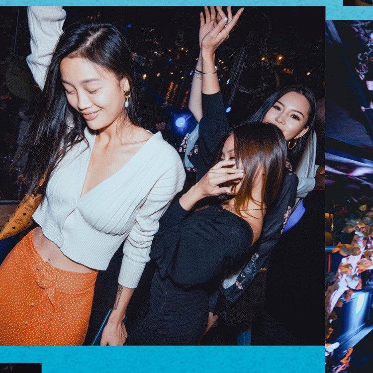 Azur club in Paris table booking pretty girls mini dress book go out