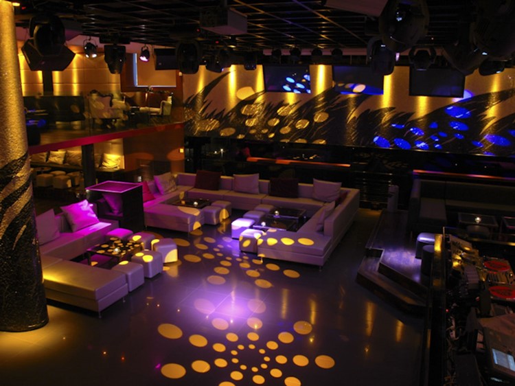 Bypass nightclub Geneva view of the empty club