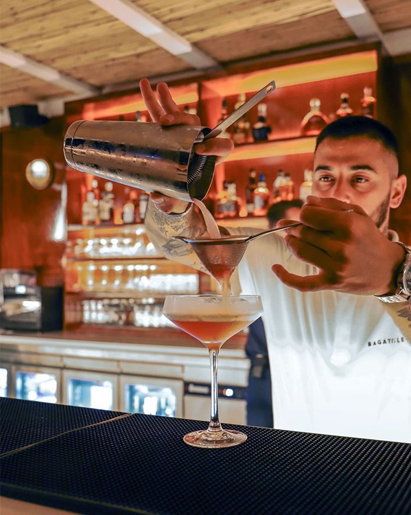 Bagatelle club in Mykonos alcohol drinks cocktails book your vip table now