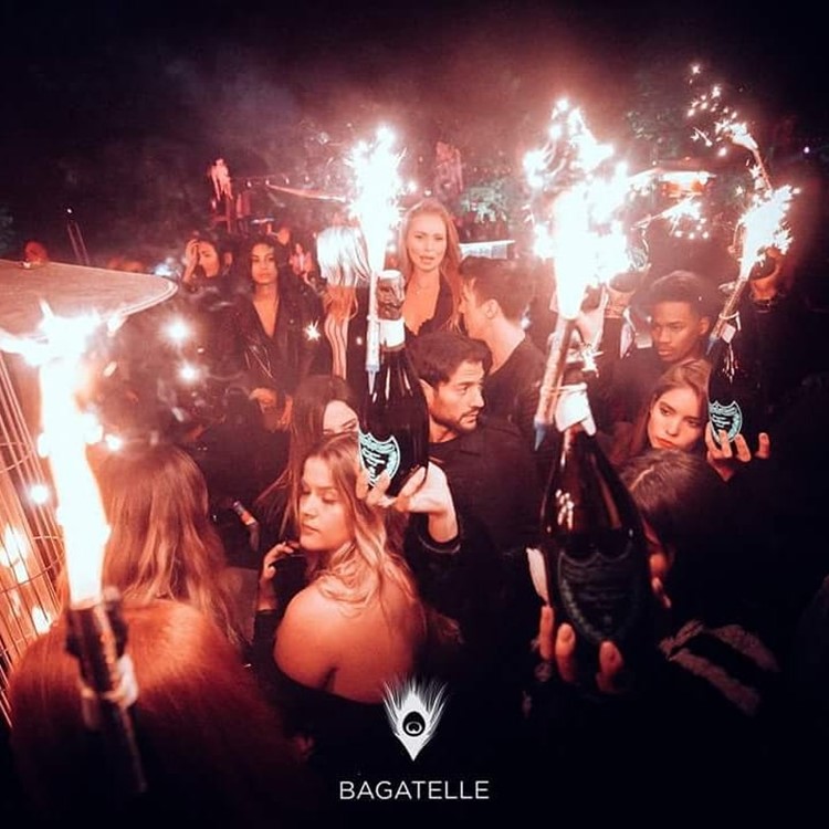 Bagatelle restaurant nightclub Paris fun party celebrate book table now exclusive drinks bottles alcohol cocktails