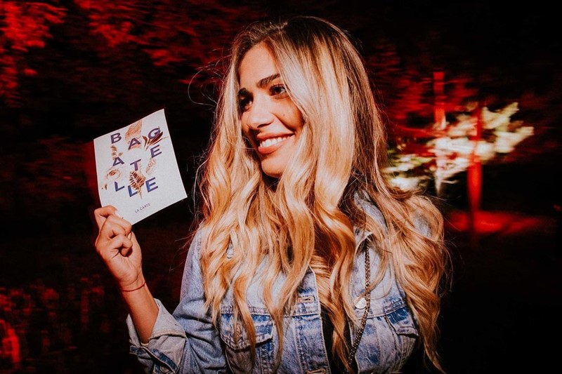 Bagatelle Tam Tam parties Paris club girl brunette lollipop party today open club during pandemic  