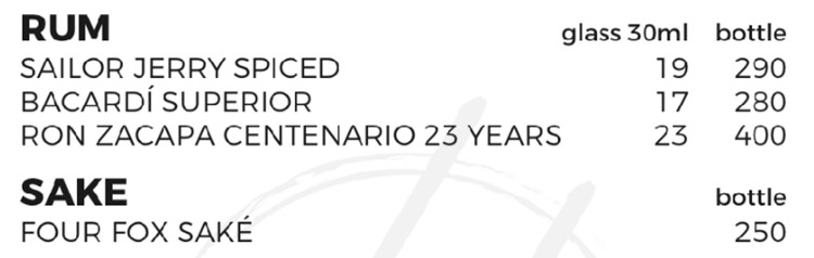 Bang Bang nightclub Singapore rum sake menu alcohol drinks party celebrate go out tonight