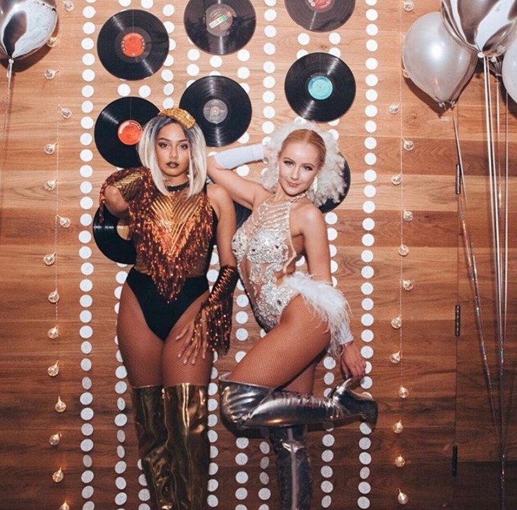 Basement nightclub Miami dancers in sexy costumes book your own table vip service celebrate hen bachelor birthday packages