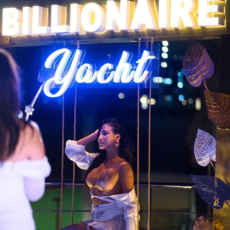 Billionaire Yacht party private event fun nightout parties clubbing