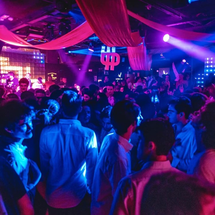 Bling Bling nightclub Madrid people partying everyone goes go to club fun party all night