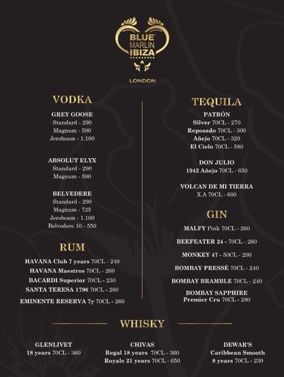 Party at Blue Marlin Ibiza VIP nightclub in London. Find promoters for guest list in Clubbable