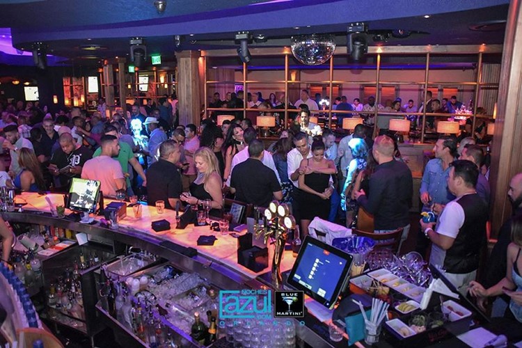 Blue Martini club Orlando party lounge bar