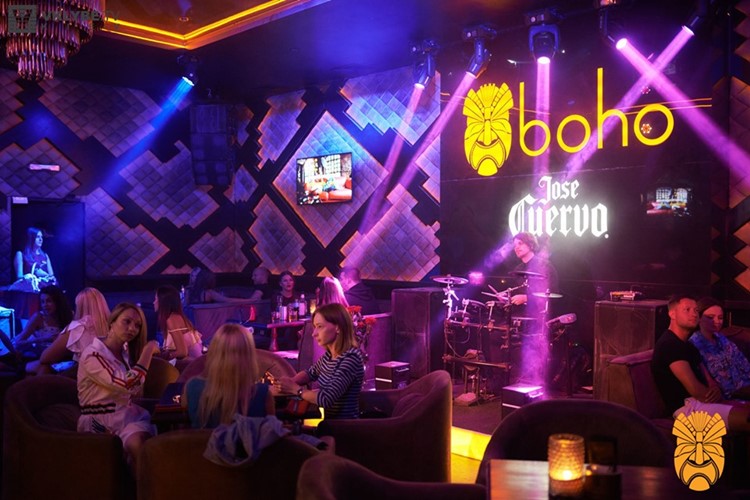 Boho club Kiev karaoke parties sing dance party guestlist alcohol cocktails best place