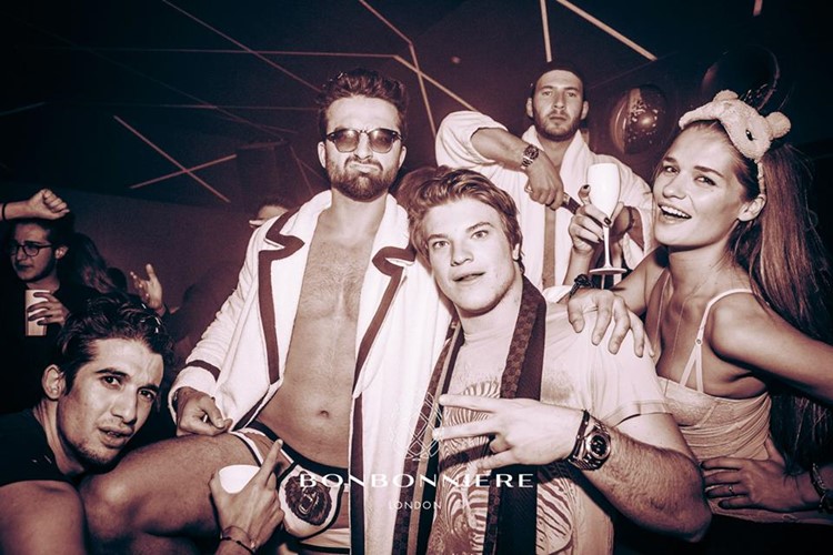 bonbonniere nightclub london exotic dancers drinking alcohol men and girls having fun wearing underwear