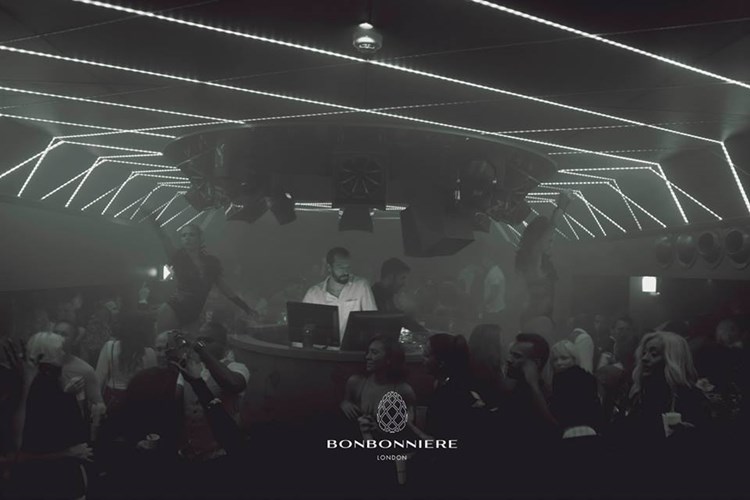 Party at Bonbonniere VIP nightclub in London. Find promoters for guest list in Clubbable