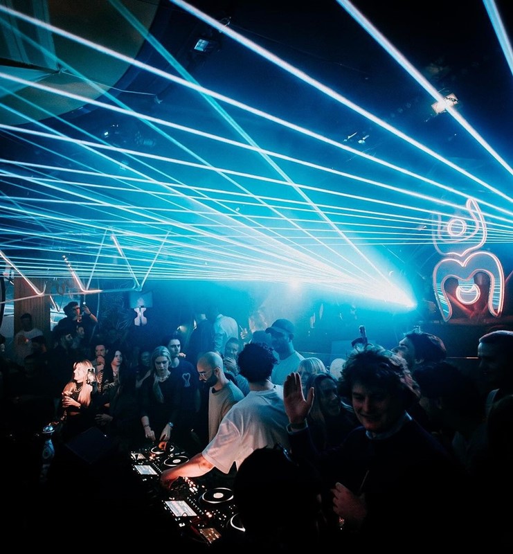 Boumboum nightclub in Paris bottle parade book your vip table now