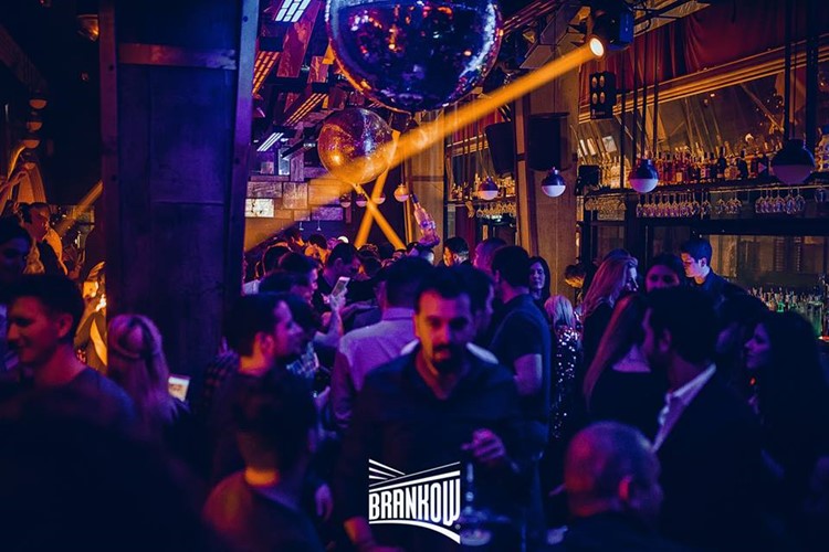 Brankow nightclub Belgrade crowd fun night party event