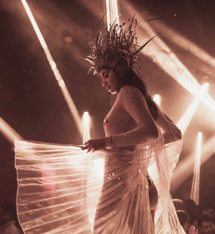 Bridge nightclub Paris exotic dancer show 