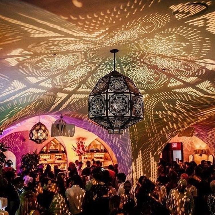 Celon nightclub New York City best club view cool atmosphere fancy luxurious oriental interior design