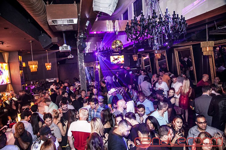 Candleroom Club nightclub Dallas big party event crowd