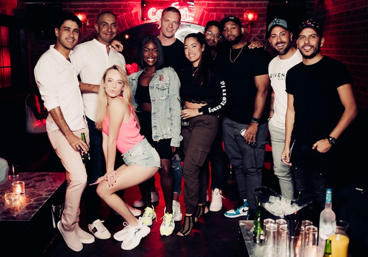 Cartel Dubai fun party girls guys nightclub vip table