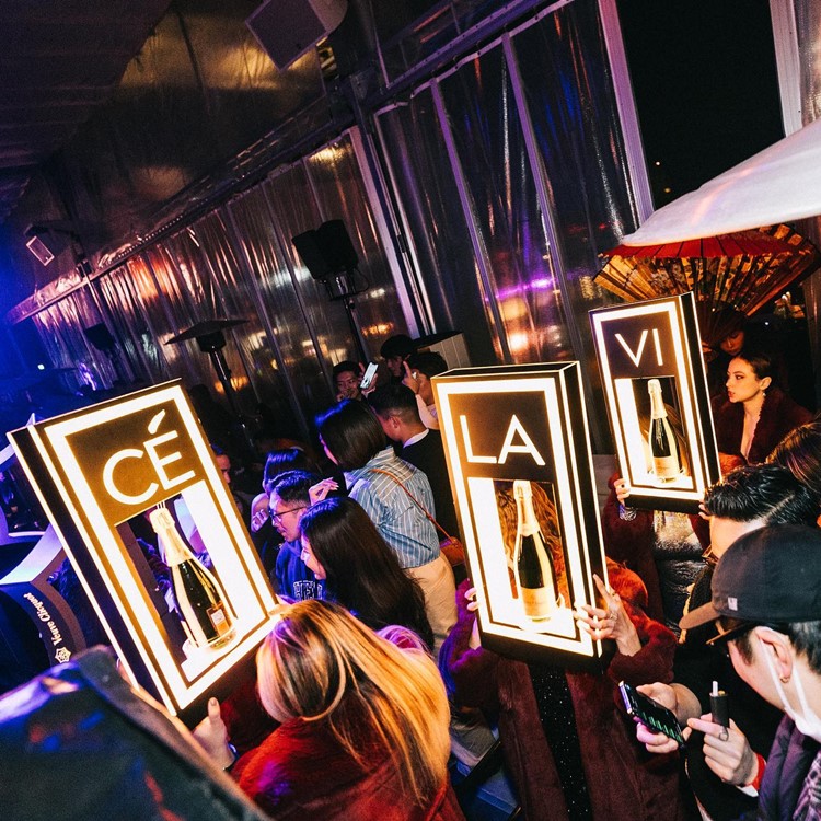 Ce La Vi club Tokyo nightclub party event bottles fun nightout go out tonight