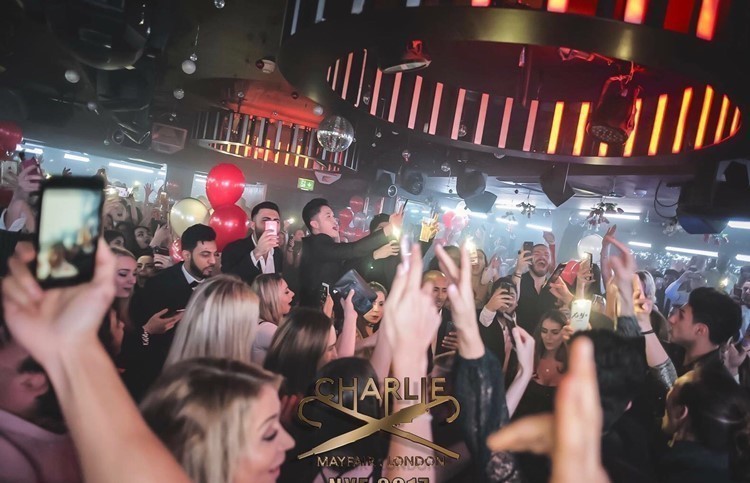 Party at Charlie Mayfair VIP nightclub in London. Find promoters for guest list in Clubbable