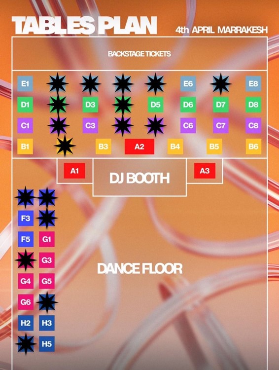 Party at Chez Ali VIP nightclub in Marrakech. Find promoters for guest list in Clubbable