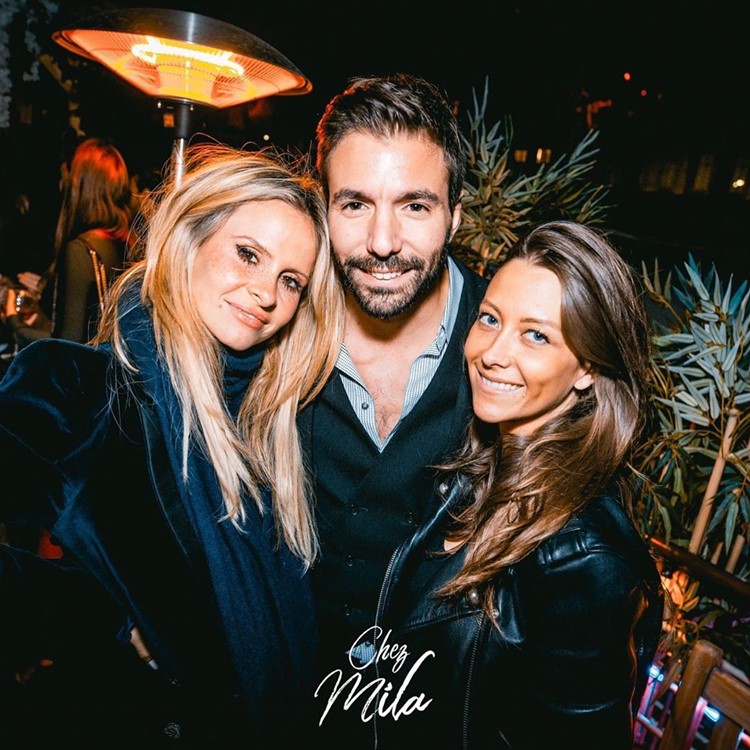 Chez Mila nightclub Paris boat party girls guys partying outdoor dance live music dj mixing popular