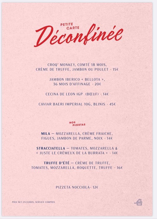 Chez Mila Paris club open outdoor nightclub day party menu drinks food cocktails alcohol prices book now