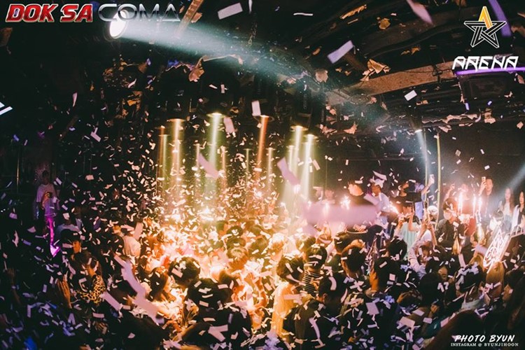 Club Arena nightclub Seoul