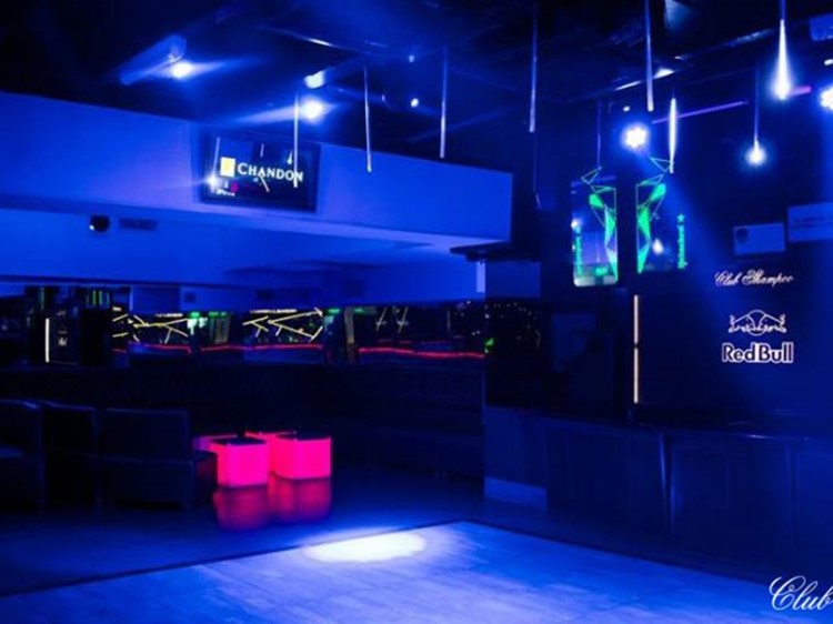 Club Shampoo nightclub Buenos Aires view of one corner