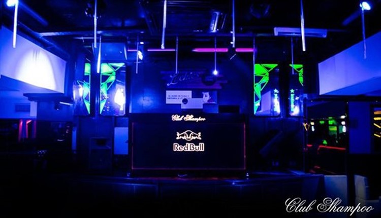 Club Shampoo nightclub Buenos Aires view of the stage