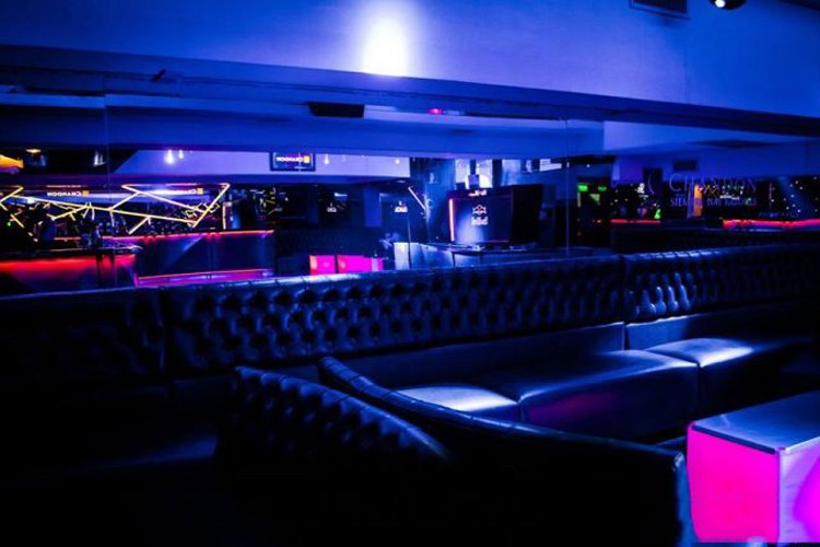 Club Shampoo nightclub Buenos Aires view of lounge area