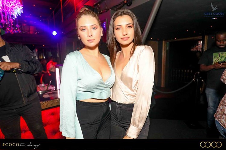 Coco nightclub club Cape Town party two sexy girls