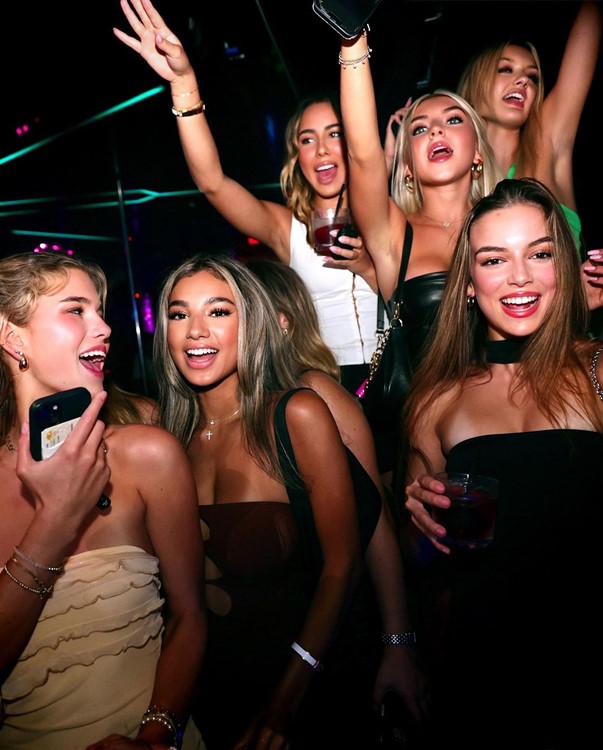 Coco nightclub in Miami pretty girls having fun guest list clubbing partying drinking 