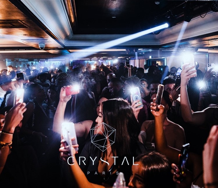 Crystal ночной клуб Paris