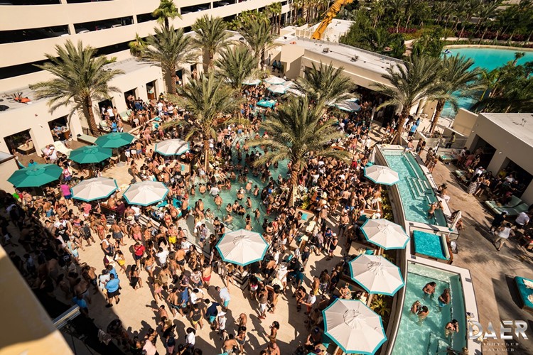 Epic Miami Cabana Pool Party at Strawberry Moon: Admission, Daybeds,  Cabanas, Bungalows & more