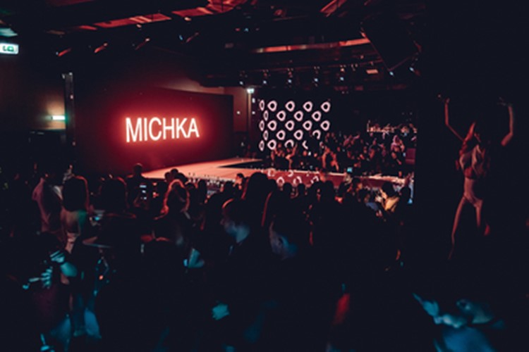 DOME nightclub Dubai Michka show