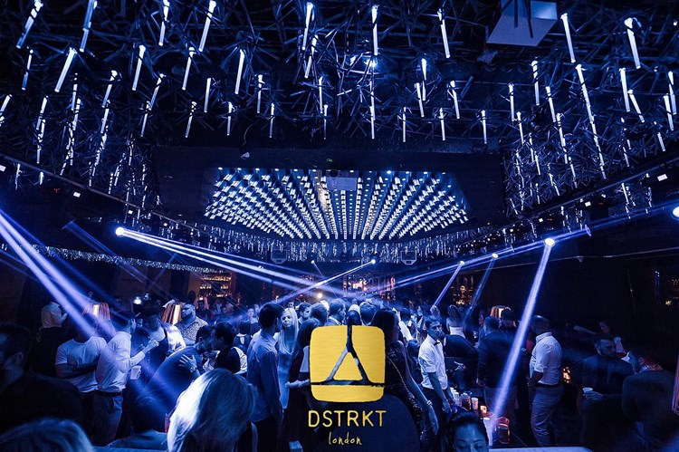 Party at DSTRKT VIP nightclub in London. Find promoters for guest list in Clubbable
