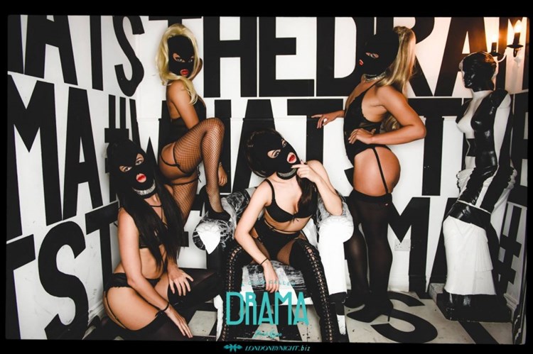 Soirée dans la boîte Drama VIP à London. Trouvez des promoteurs pour la liste des invités sur Clubbable