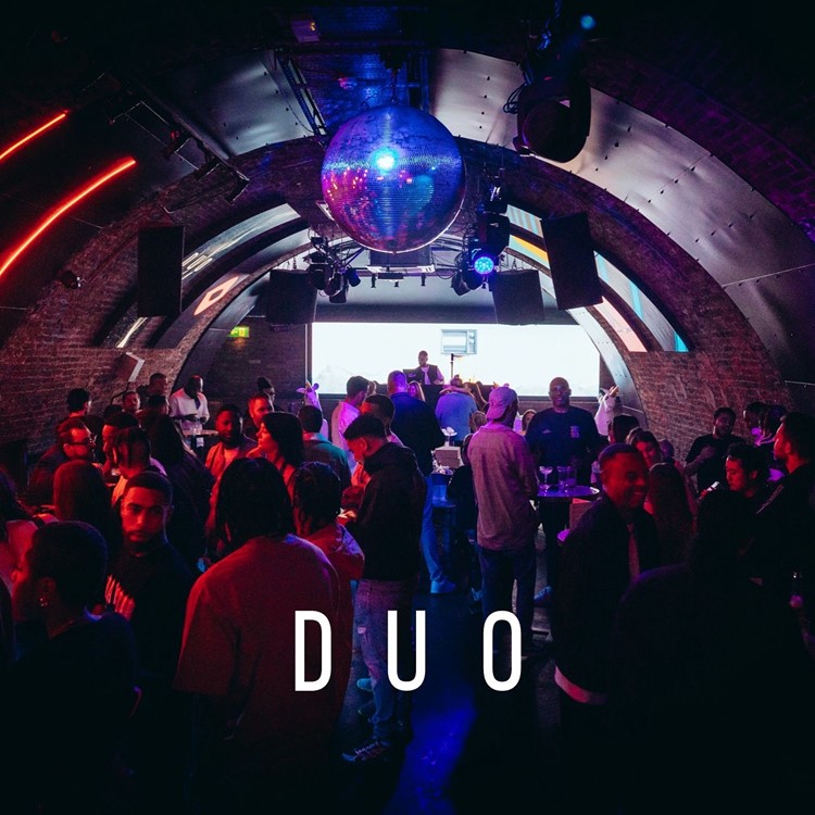 Soirée dans la boîte Duo VIP à London. Trouvez des promoteurs pour la liste des invités sur Clubbable