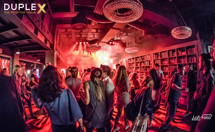 Duplex nightclub Prague events party club crowd partying