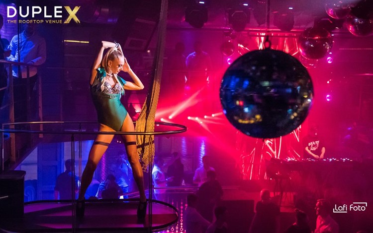 Duplex nightclub Prague events party club concert dancer
