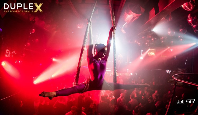 Duplex nightclub Prague events party club exotic dancer