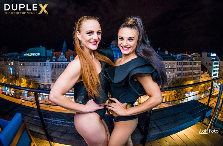 Duplex nightclub Prague events party club sexy girls dancers