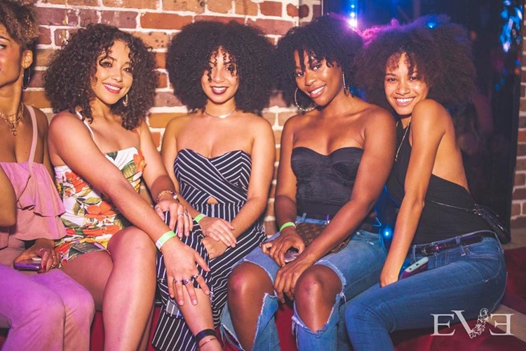 Eve Club nightclub Orlando party sexy girls lounge area