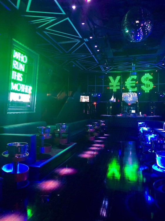 Exchange nightclub Miami book vip table reserve section private dance floor dj