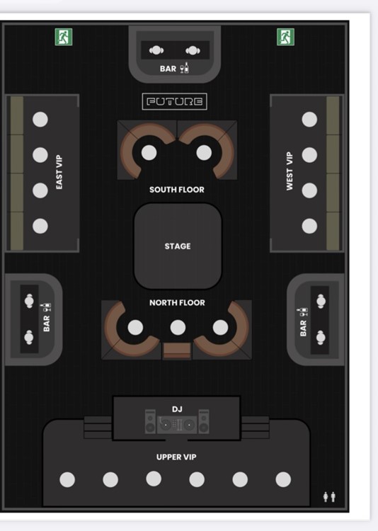 Soirée dans la boîte FUTURE VIP à Toronto. Trouvez des promoteurs pour la liste des invités sur Clubbable