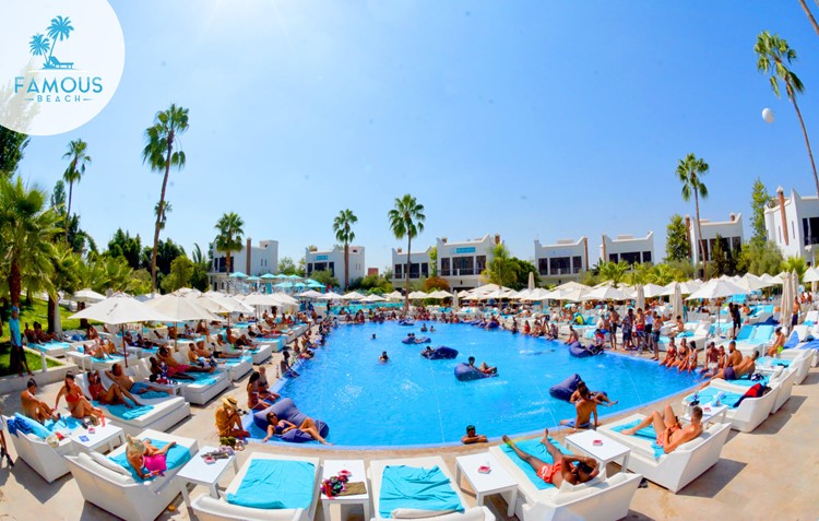 Famous Beach nattklubb Marrakech